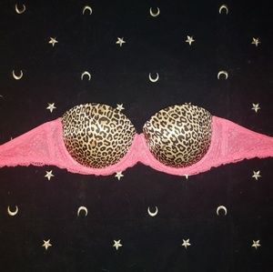 Victoria's Secret Strapless PushUp Bra - PINK